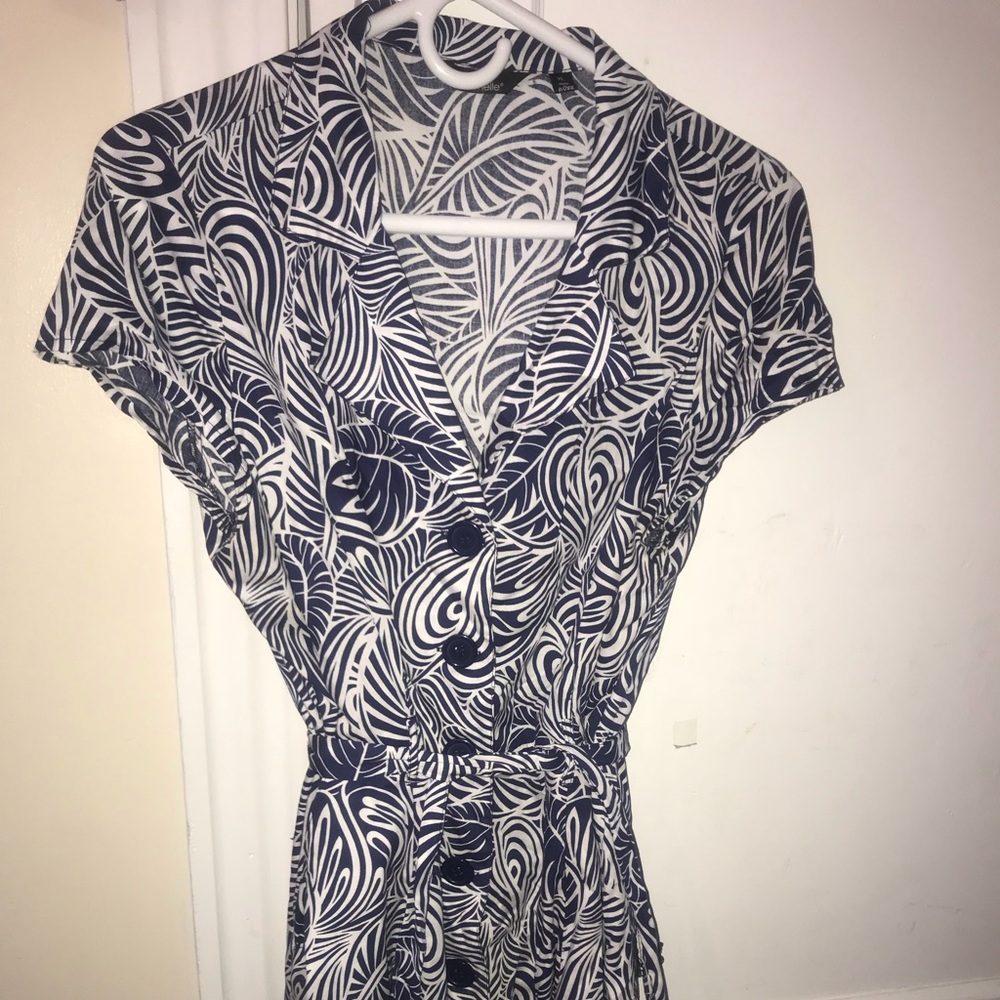 Button up dress